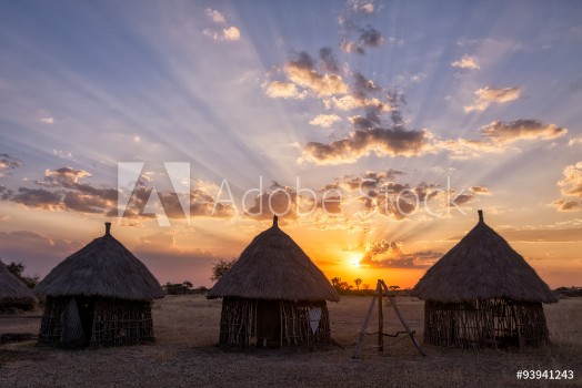 Picture of Boma Sunset - Tanzania